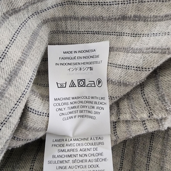 Madewell Split Cuff Tunic Shirt Size S in Weathered Concrete #H3939 - Picture 8 of 12